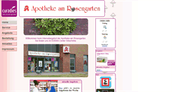 Desktop Screenshot of apo-am-rosengarten.de